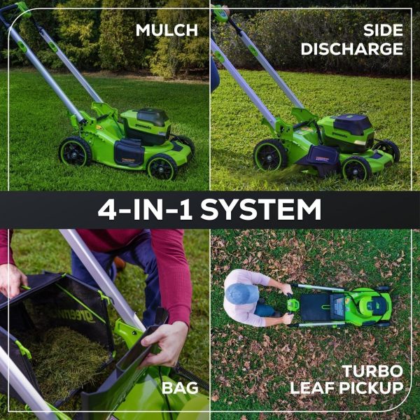 010002d3-f627-4015-af8d-c1681764f653.31a2882db85d8b69c6ecfed6acc81e1a.jpg Greenworks 60V 21″ Self Propelled Lawn Mower with (1) 8.0 Ah Battery & Rapid Charger 2546402