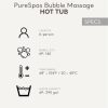 080ab4a9-ca15-4a30-b5d7-7f094eead141.30a7dcc846e59b1d2bdc04380330f1e4.jpg Intex: PureSpa: Sahara Tan Inflatable Hot Tub Set – 6 Person – 85″ Round Outdoor Heated Bubble Spa, Jet Massage, Cover, Hard Water Treatment System