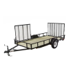 1-10-1.png Carry-On Trailer 6-ft x 12-ft Treated Lumber Utility Trailer with Ramp Gate