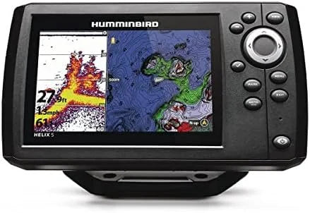 1-14-1.jpg Humminbird 411660-1 Helix 5 Chirp GPS G3 Fish Finders.