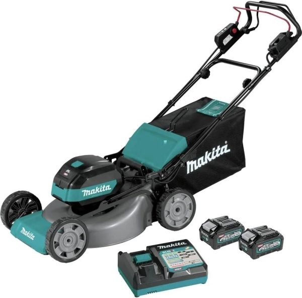 1-452-1.jpg Makita 40V max XGT Brushless 21″ Self‐Propelled Commercials Lawn Mowers Kit GML01PL