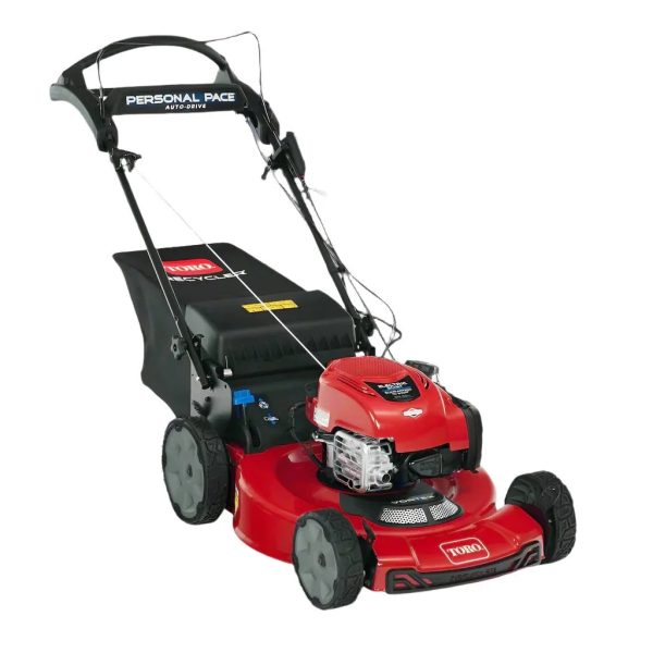 1-476-1.jpg Toro 22″ Electric-Start Recycler Personal Pace Self-Propelled Gas Lawn Mowers.
