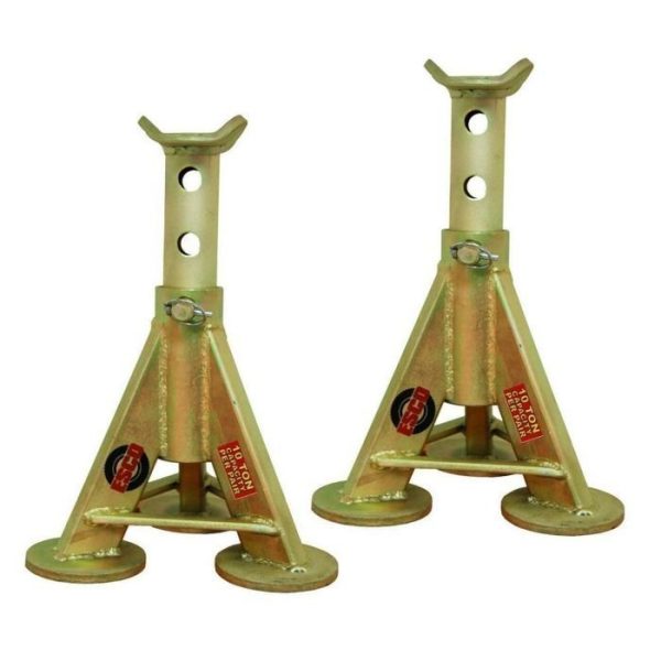 1-91.jpg ESCO 5 Ton Performance Axle Top Post Jack Stands Pair