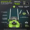 105c0023-4345-4bee-af22-74610e9b13c8.cc83075275a96943b7e0db4cc4151651.jpg Greenworks 60V 21″ Self Propelled Lawn Mower with (1) 8.0 Ah Battery & Rapid Charger 2546402