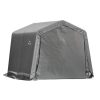 1110696.jpg ShelterLogic 10 ft. x 10 ft. x 8 ft. Shed in a Box