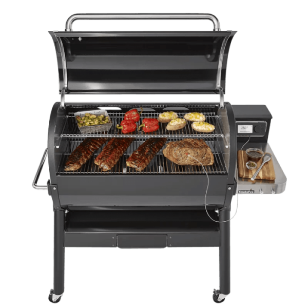 11111111111111.png Weber SmokeFire EX6 Wood Fired Pellet Grill – Black