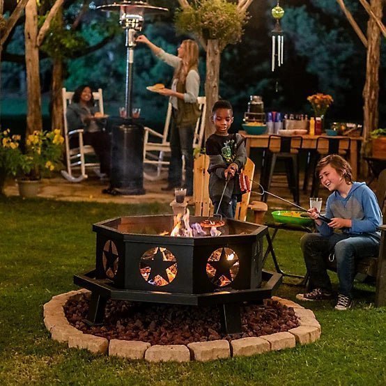 1457217_A2-1.jpg RedStone 43.3 in. Octagonal Wood-Burning Fire Pit