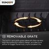 Sunjoy Canyon Wood-Burning Fireplace, Heats 2.14 sq. ft.