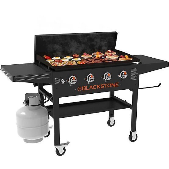 1552364-1.jpg Blackstone 4-Burner Propane Gas Hard-Top Griddle, 36 in.