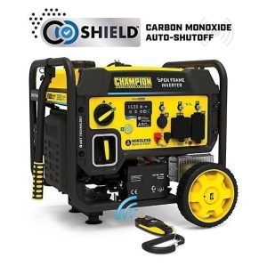 1645743.jpg Champion Power Equipment 4,500/3,650-Watt Gasoline Powered OFI Generator with ParaLINK, Remote Start