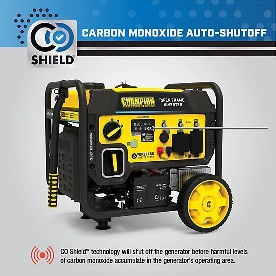1645743_A4.jpg Champion Power Equipment 4,500/3,650-Watt Gasoline Powered OFI Generator with ParaLINK, Remote Start