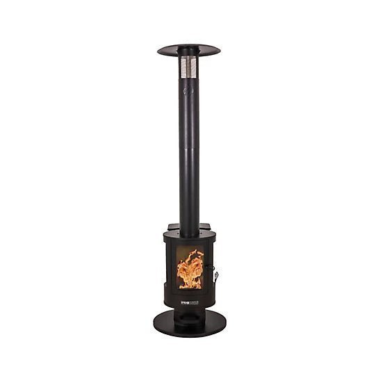 1685675.jpg Even Embers Pellet-Fueled Patio Heater, 100 sq. ft., 70,000 BTU