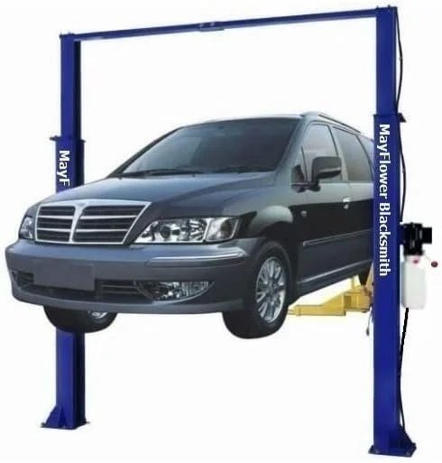 2-1-10.jpg Mayflower Blacksmith Heavy Duty Clear Floor Two Post Lift Car lift CF 9000 lbs