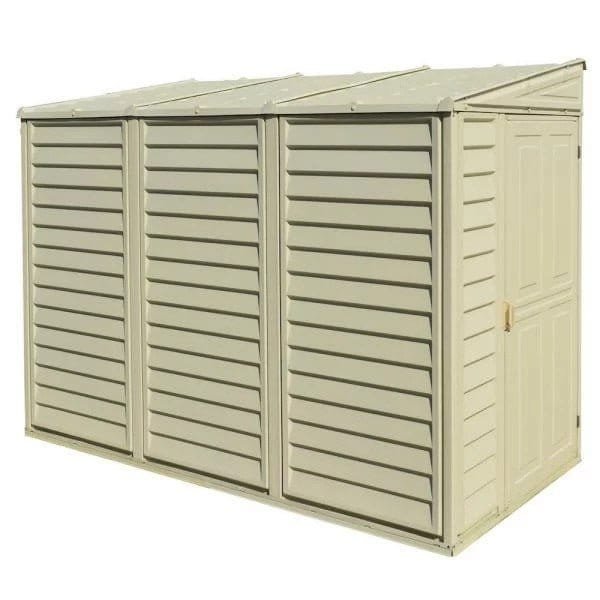 2-1-3-1-1.jpg Duramax 4ft x 8ft Sidemate Vinyl Resin Outdoor Storage Shed