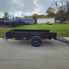 5′ X 10′ Utility Trailer Straight Deck 18″ Sides Tall Gate
