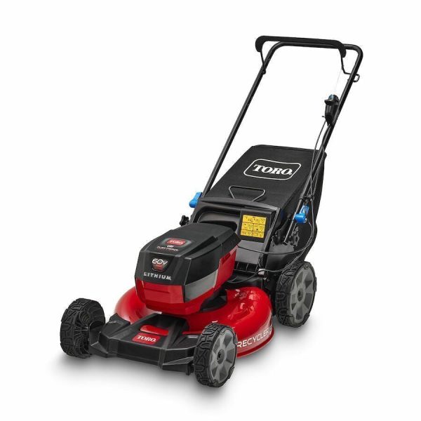21323.1.jpg Toro 21323 21″ Recycler 60V Battery SmartStow Push Mower (4.0ah Battery)
