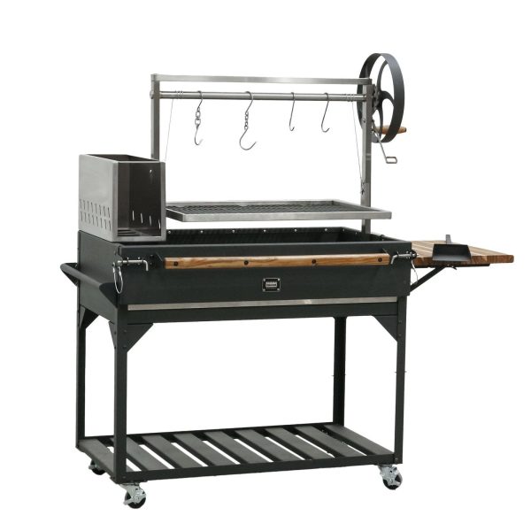 2304093-Argentine-COB-1_0bb990f1-ff1c-4b78-aa74-1d551fff6046-1.jpg Premium Argentine/Santa Maria BBQ Grill with Wood Fire and Charcoal Grill
