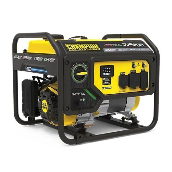 2514626.jpg New!Champion Power Equipment 4550-Watt Dual Fuel RV Ready Portable Generator with CO Shield, 200970