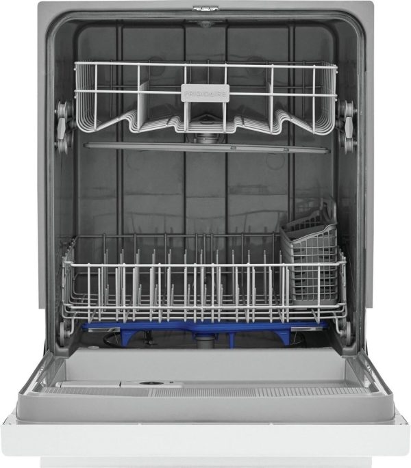 Frigidaire FDPC4221AW 24″ Built-In Dishwasher, Front Control, White