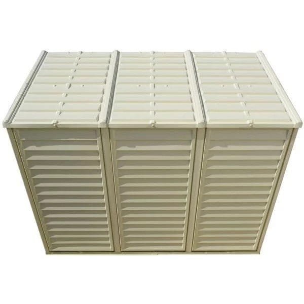 3-1-3-1-1.jpg Duramax 4ft x 8ft Sidemate Vinyl Resin Outdoor Storage Shed