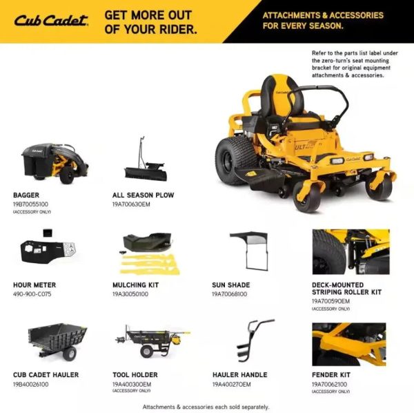 3-181-1_abf7fbed-b81e-4460-b0c1-3bded327199c.jpg Cub Cadet Ultima ZT1 50″ Zero-Turn Riding Lawn Mower – Power, Precision & Comforts.