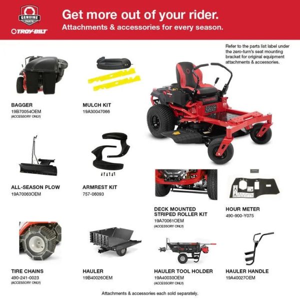 3-230-1.jpg Troy-Bilt Mustang Z46 Zero-Turn Riding Lawn Mowers.