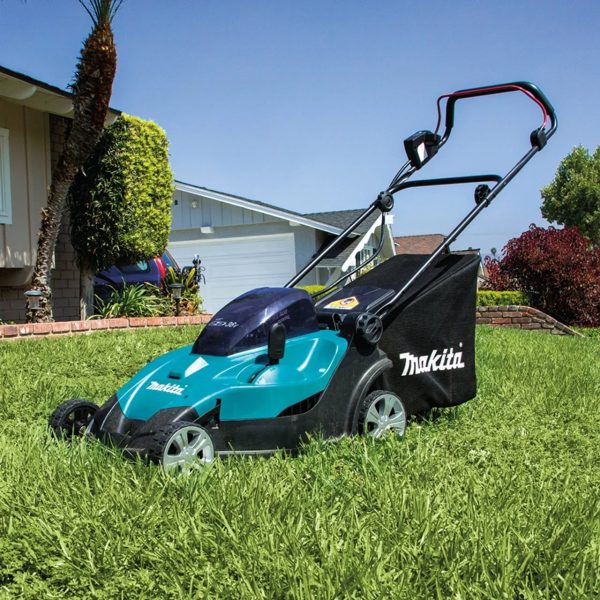 3-256-1.jpg Makita USA – 18V X2 (36V) LXT Lithium-Ion Cordless 17″ Residential Lawns Mower, Tool Onlys