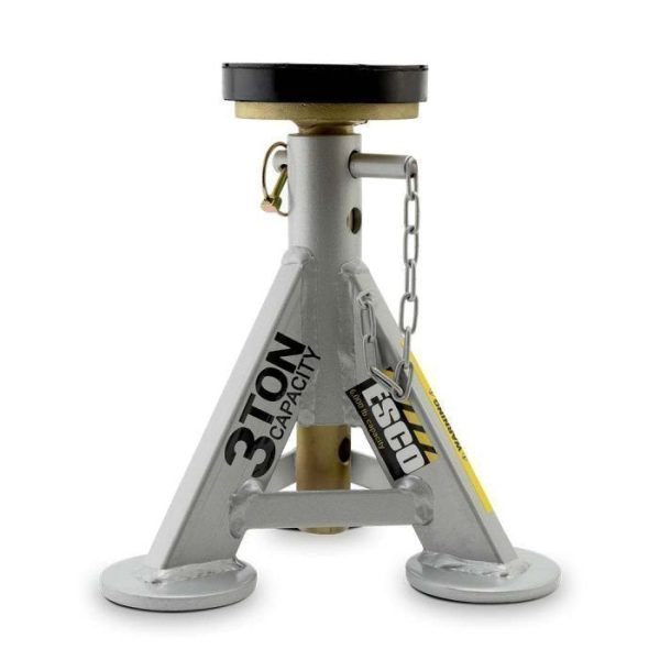 3-62.jpg ESCO 3 Ton Performance Shorty Style Jack Stands