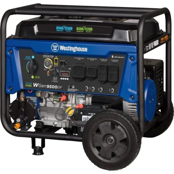 4-122-1.jpg Westinghouse WGen9500DF Portable Generators.