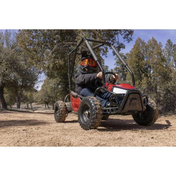 4-125-1.jpg Coleman Powersports GK100 One-Seater Go Karts.