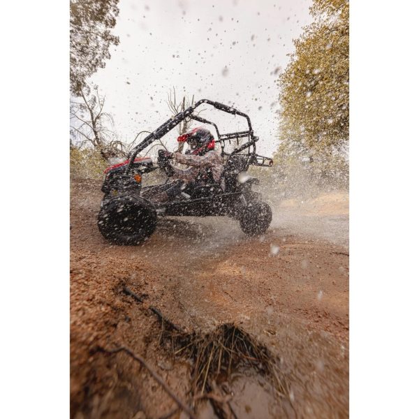 4-126-1.jpg Coleman Powersports GK200 196cc Gas Powered Dual Seat Go-Karts.