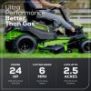 4-169-1.jpg Greenworks 60V 42″ Cordless Battery CrossoverT Riding Lawn Mowers.