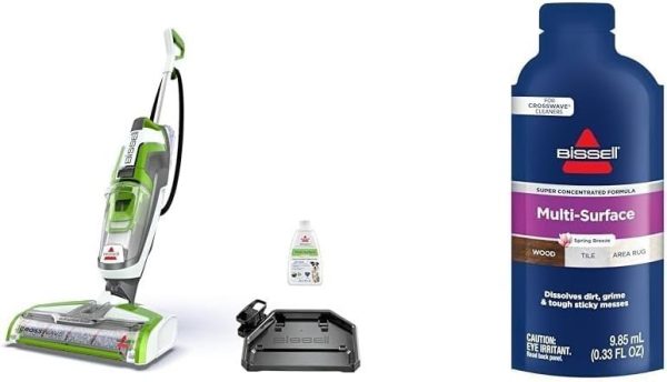 Bissell CrossWave Turbo All-in-One Wet Dry Vacuum Mop, 3888A