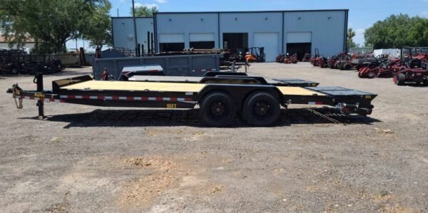 438064974_1447665509455115_5188187220205957727_n-600x299-1.jpg 22 Foot Big Tex Super Duty Tandem Axle with Mega Ramp Black Equipment Trailer (16ET-19BK+3MR)
