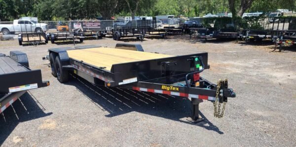 438065216_1185959402772967_5349433314614865869_n-600x299-1.jpg 22 Foot Big Tex Super Duty Tandem Axle with Mega Ramp Black Equipment Trailer (16ET-19BK+3MR)