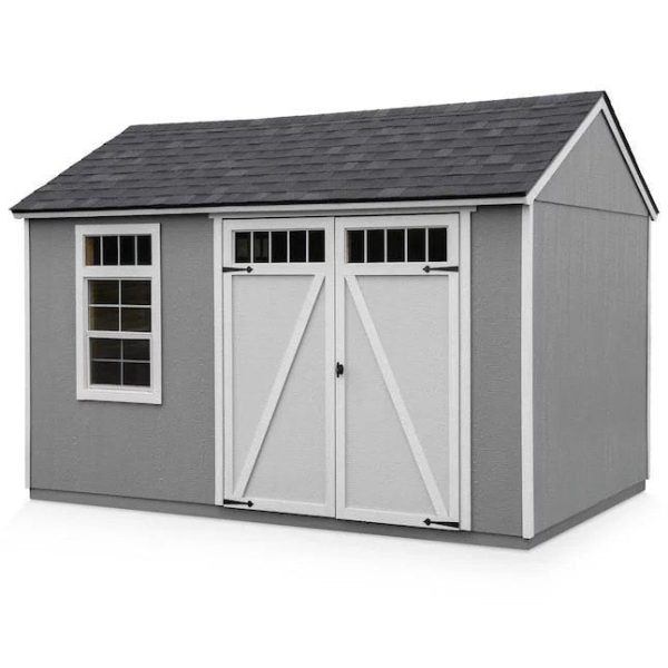 45446164-1-1.jpg Heartland Coronado 12′ x 8′ Gable Engineered Storage Shed with Floor Durable Outdoor Wood Building
