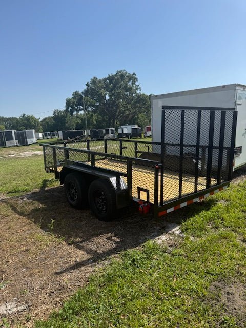 4568_3_84f8bd6b-60dc-4883-ad9f-72f8faf8ba0f.jpg 2025 6X12TA UTITILY TRAILER 2 FT WALLS 4568