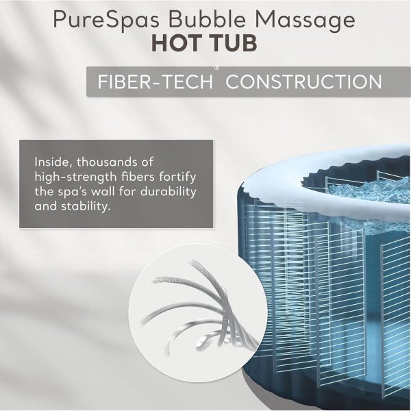 492688d1-443f-4523-8ba8-afe08d21fbde.2b5b3410235e09ea1240ec0ce180abfa.jpg Intex: PureSpa: Sahara Tan Inflatable Hot Tub Set – 6 Person – 85″ Round Outdoor Heated Bubble Spa, Jet Massage, Cover, Hard Water Treatment System