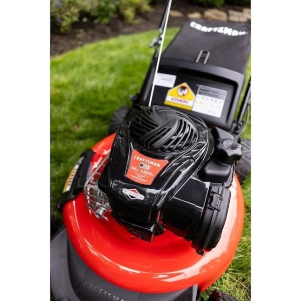 5-123-1.jpg CRAFTSMAN M110 140-cc 21-in Push Gas Lawn Mowers.