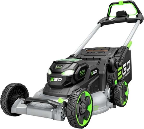 5-139-1.jpg EGO Power+ LM2200SP 22″ Aluminum Deck Select Cut Self-Propelled Lawn Mowers.