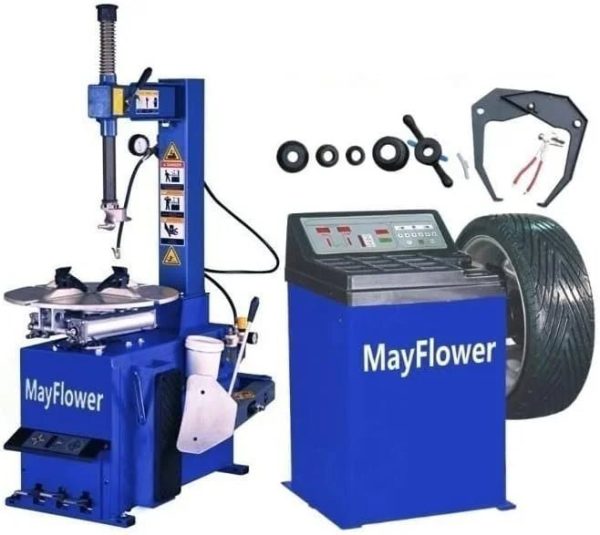 5-4.jpg 1.5 HP Tire Changer Wheel Changers Machine Balancer Rim Clamp Combo 560 680
