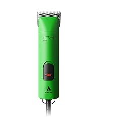 51UVck6uyML._AC_UL232_SR232232_-1.jpg Andis Professional UltraEdge Super 2-Speed Detachable Blade Dog/Pet Clipper, Rotary Motor with Shatter-Proof Housing, Runs Calm & Silent, 14-Inch Cord, for All Dog Coats & Breeds, 120 Volts, Green