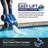 51qgE4PupYS.jpg Polaris 9650iQ Sport Robotic Cleaner, Automatic Vacuum for InGround Pools up to 60ft, Smart App, WiFi, Amazon Alexa, 70ft Swivel Cable w/Strong Suction & Easy Access Filter Canister