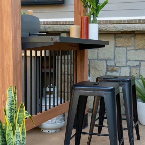 55ab08e9f94490b26e2805084a90ddc9-1.jpg Saxony Xl 13 Ft. W X 6.5 Ft. D Solid Wood Grill Gazebo