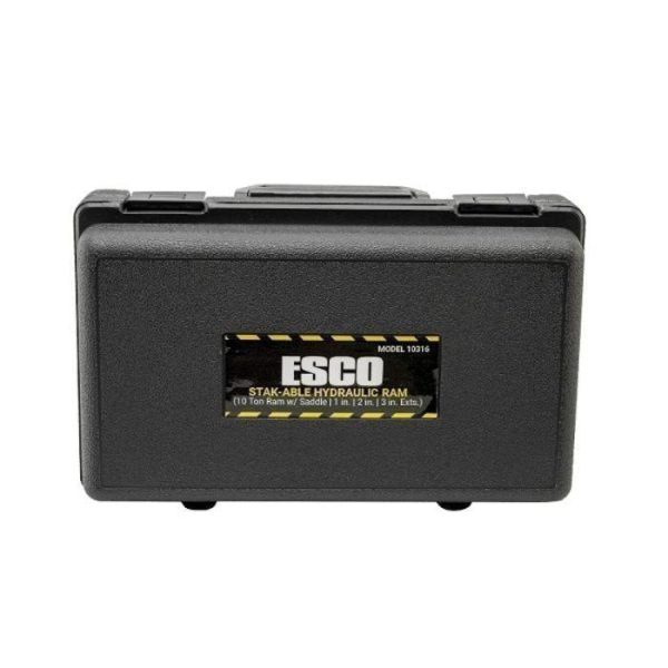 6-19.jpg ESCO 10-Ton Hydraulic Stak-Able Ram Kit with 1 Quart Pump