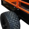 619QMLeOwpL._AC_SL1200-1.jpg Impact Implements 1500 lb Utility Cargo Trailer with Pivot Dump for ATV, UTV, and Lawn Tractor