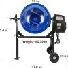 61iBpmaWMlL._AC_SL1500.jpg BILT HARD 4 Cu. Ft. Electric Cement Mixer – 550W Portable with Wheels
