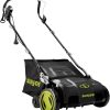 Sun Joe AJ805E 13A Electric Dethatcher & Scarifier, 15 in.