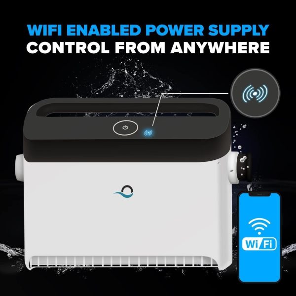 61nRf-jqcbL.jpg Dolphin Sigma Robotic Pool Cleaner (2024 Model) — Wi-Fi, App, Gyroscope, Weekly Timer, Waterline Cleaning & Massive Top-Loading Ultra-Fine and Standard Filters for In-Ground Swimming Pools up to 50ft