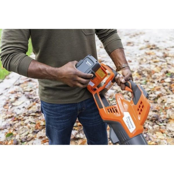 61sUjxVMTWL._SL1000-3.jpg Husqvarna Leaf Blaster 350iB Cordless Leaf Blower 200 MPH, 40V Battery Included